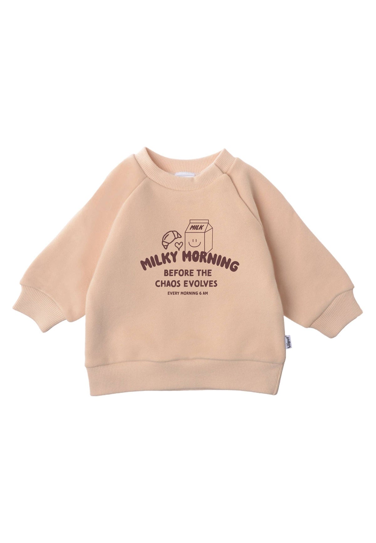 Liliput Milky Morning Sweatshirt beige Mini and Me Edition