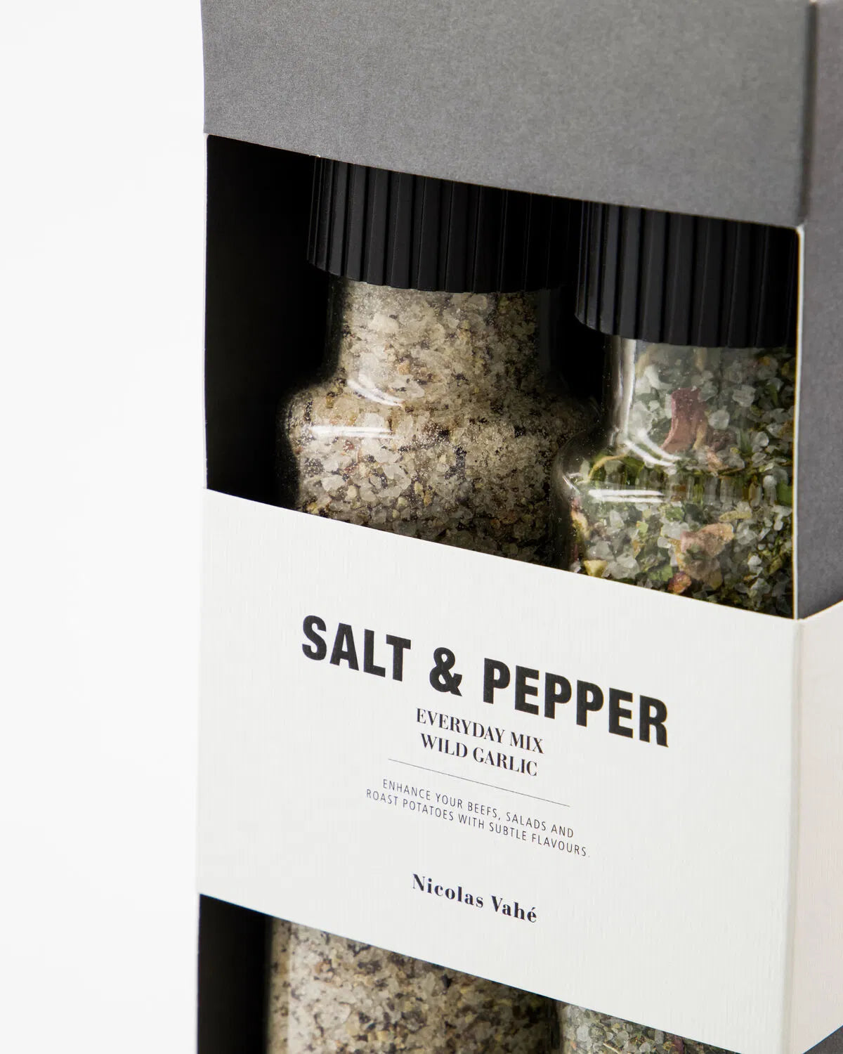 Nicolas Vahé - Geschenkset Salt Everyday Mix & Wild Garlic