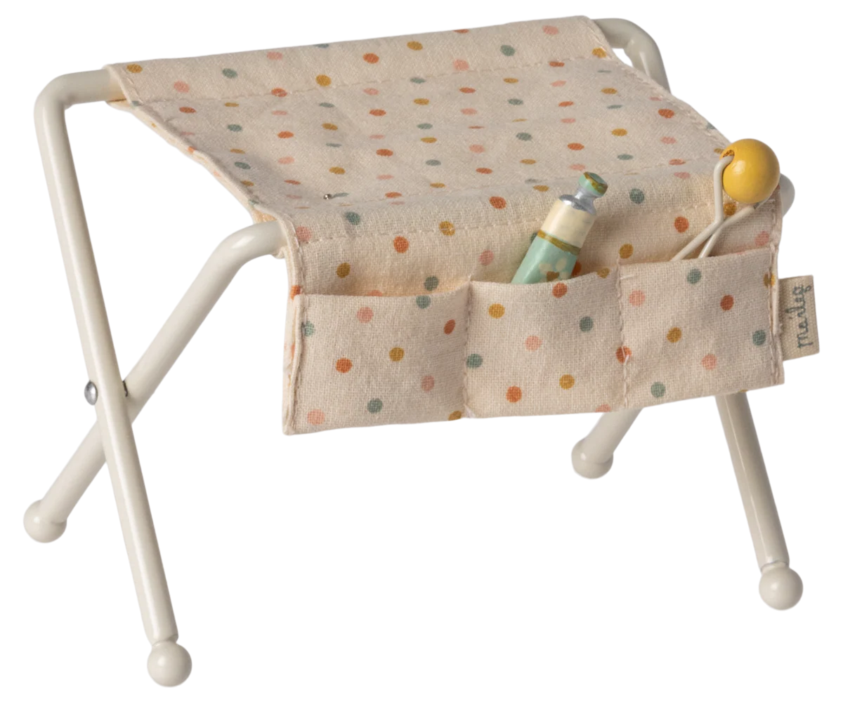 Maileg - Wickeltisch, Babymaus - Weiss