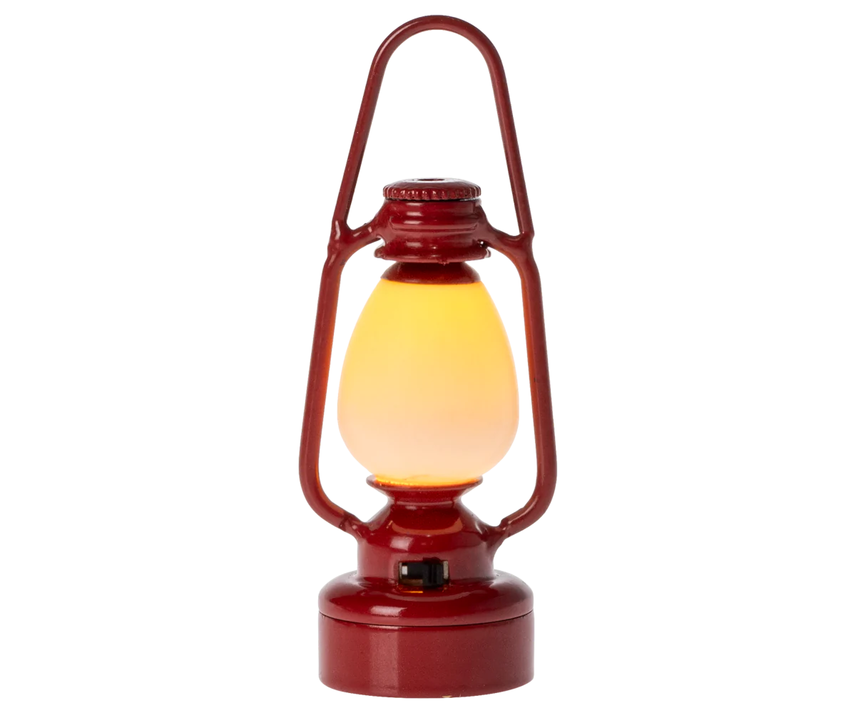 Maileg - Vintage Laterne, Maus - Rot