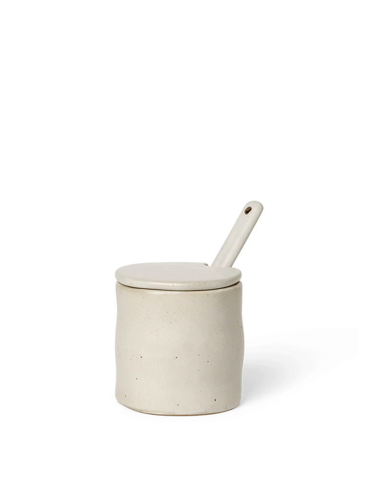 Ferm Living - Flow Jar with spoon