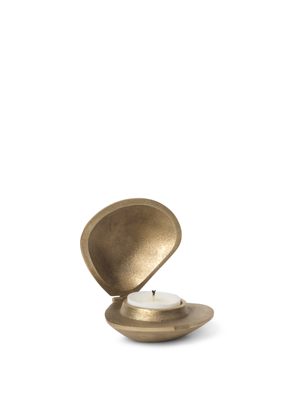Ferm Living - Clam Candle Holder - Brass