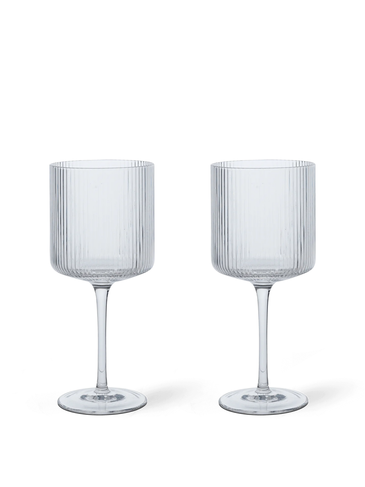 Ferm Living - Ripple Red Wine Glasses - Set of 2