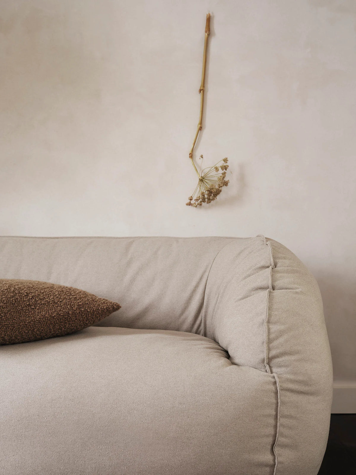 Ferm Living - Nesten 2-seater Sofa - Re-Cotton