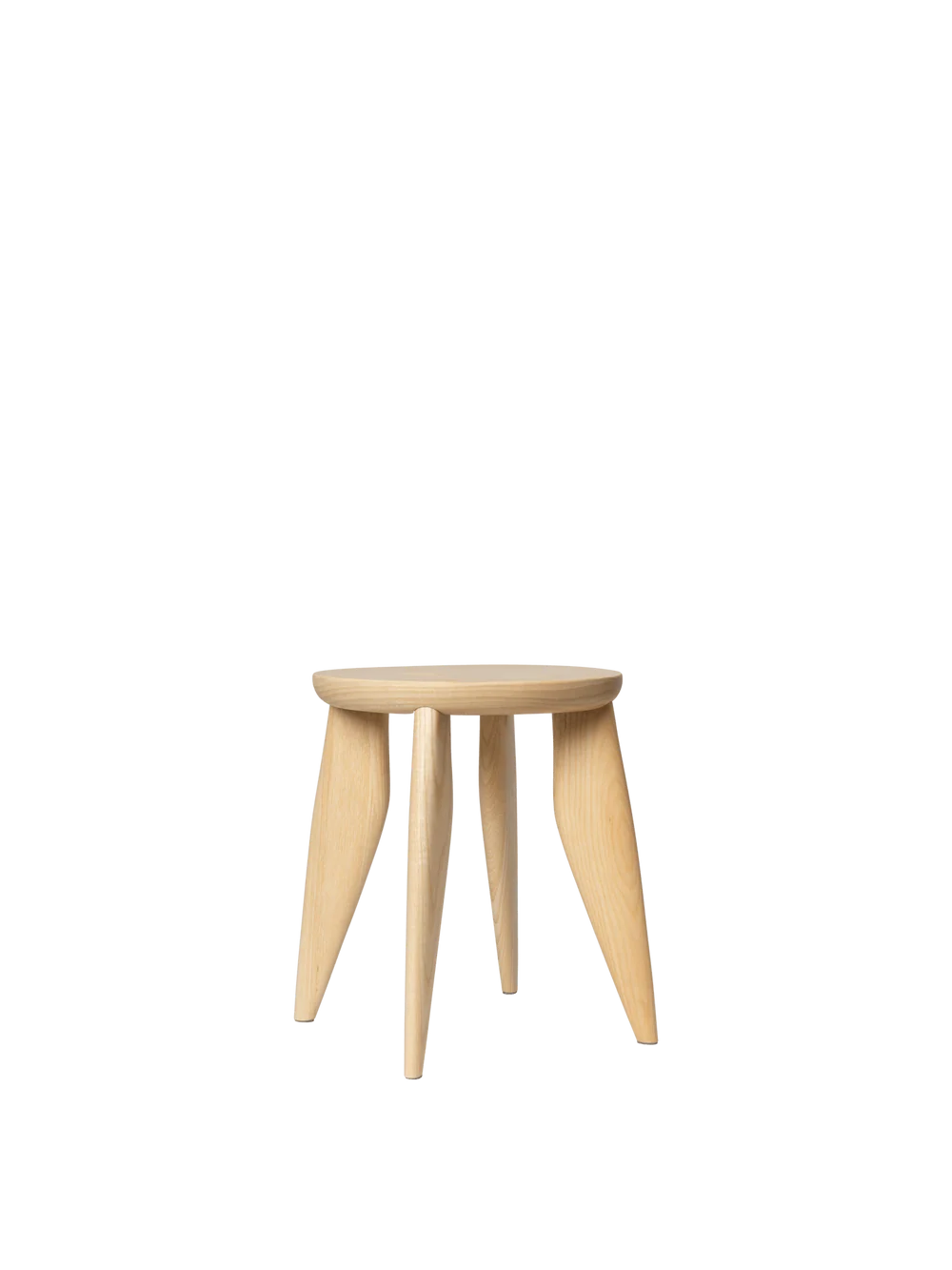 Ferm Living - Feve Kids Stool Kinderhocker aus Eschenholz Natural Ash