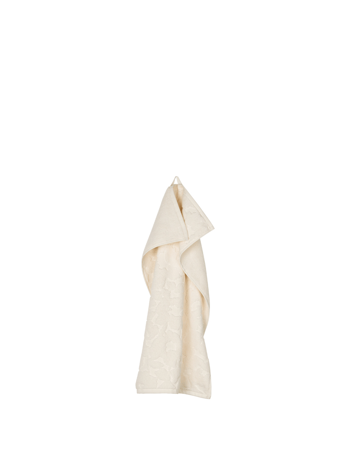 Ferm Living Cilla Gästehandtuch – Cremeweiß, 40 × 60 cm