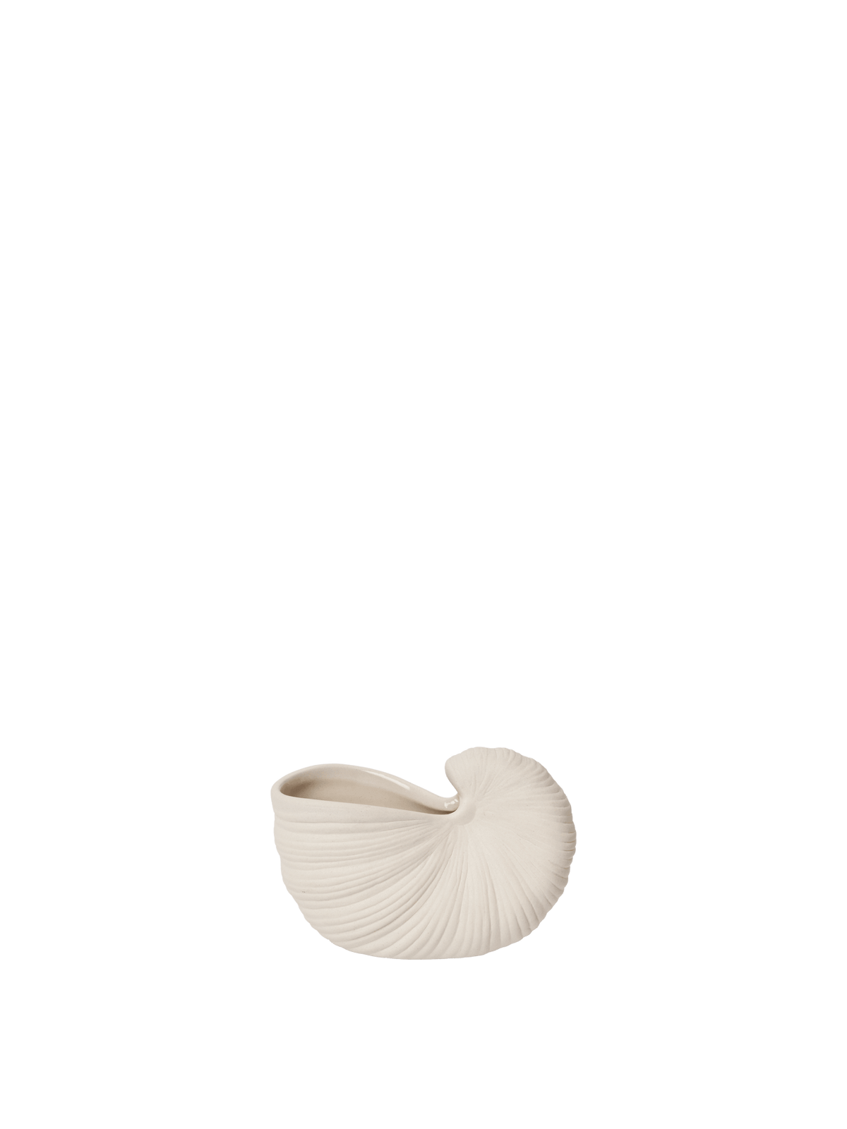 Ferm Living Shell Pot Extra Small – Cremeweiss