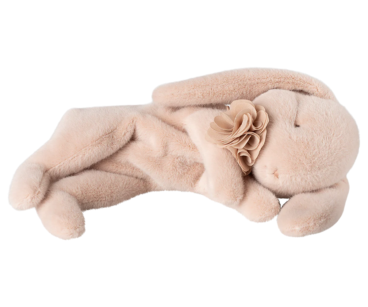 Maileg - Schlafender Plüsch Hase, Klein - Powder