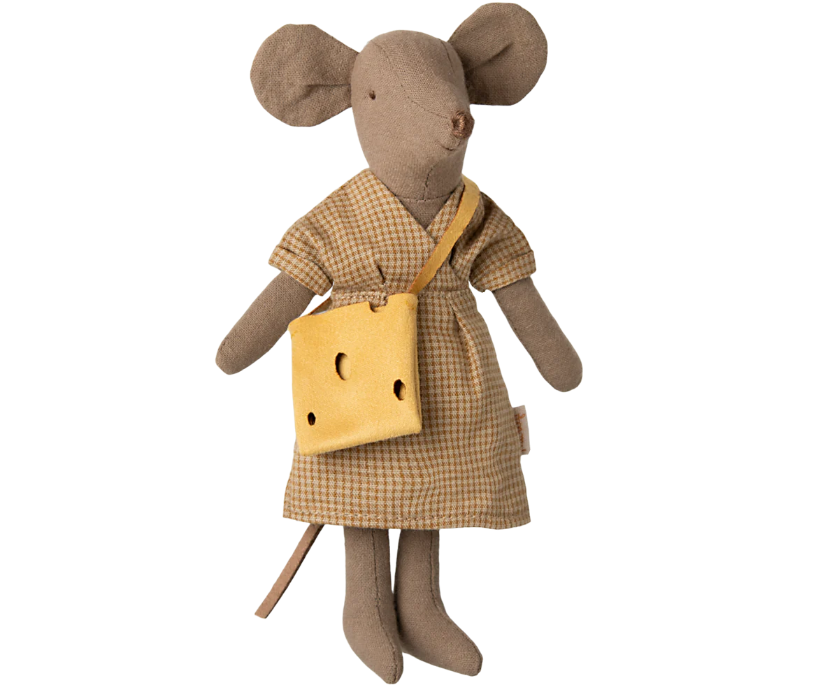Maileg - Kleid und Tasche, Mama Maus