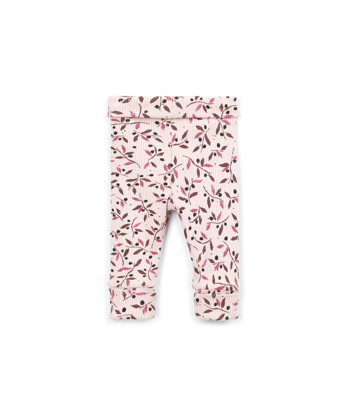 Play Up Leggings mit Blätter-Print – Rosa