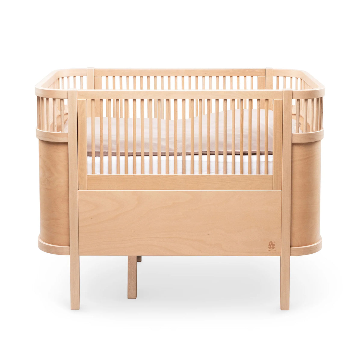Sebra Bett - Baby- & Junior, Wooden Edition