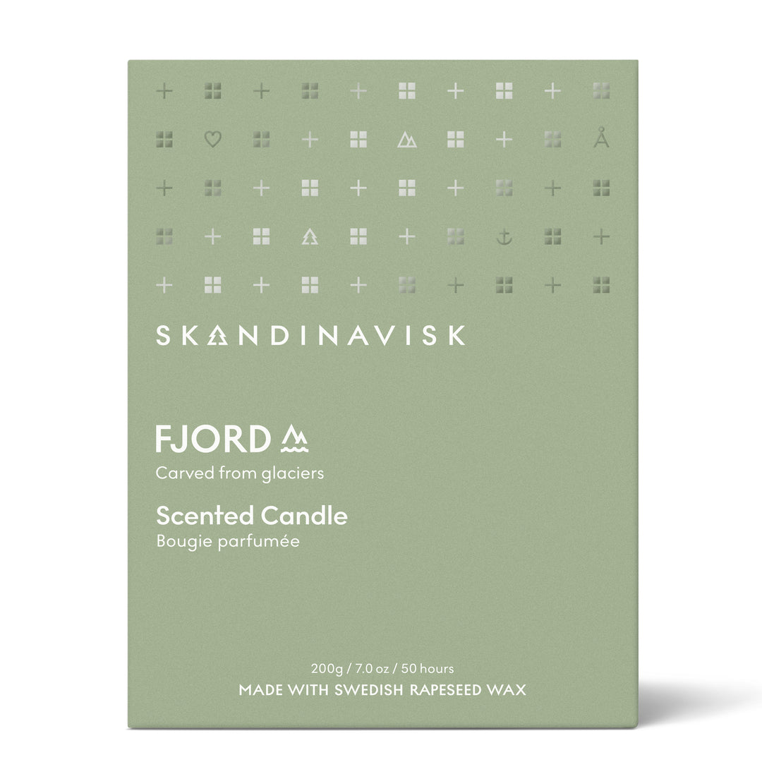 Skandinavisk - Fjord - 200g Duftkerze
