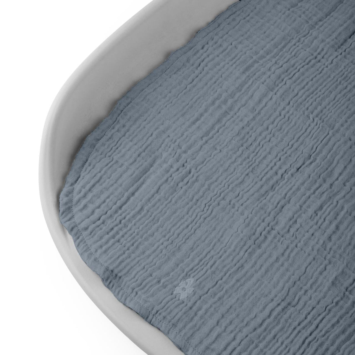 Sebra - Musselin Wickelunterlage 6-lagig - Blau