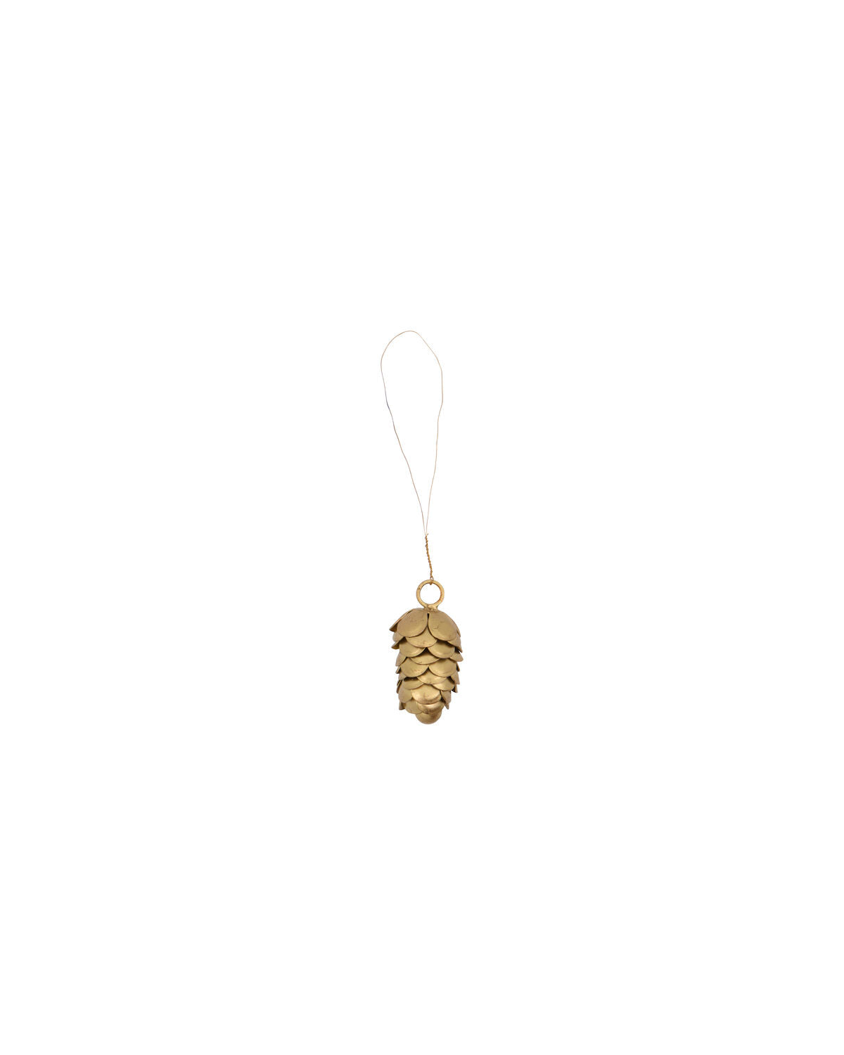 House Doctor HDCone Weihnachtsschmuck – Gold, 2er-Set