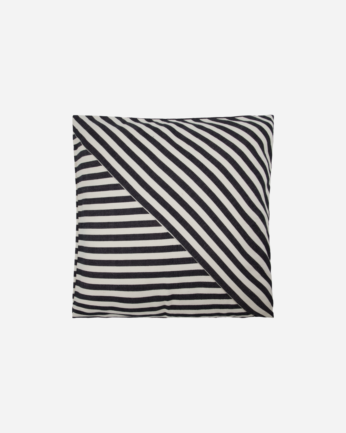 House Doctor - Kissenbezug Azy Schwarz;Off-White