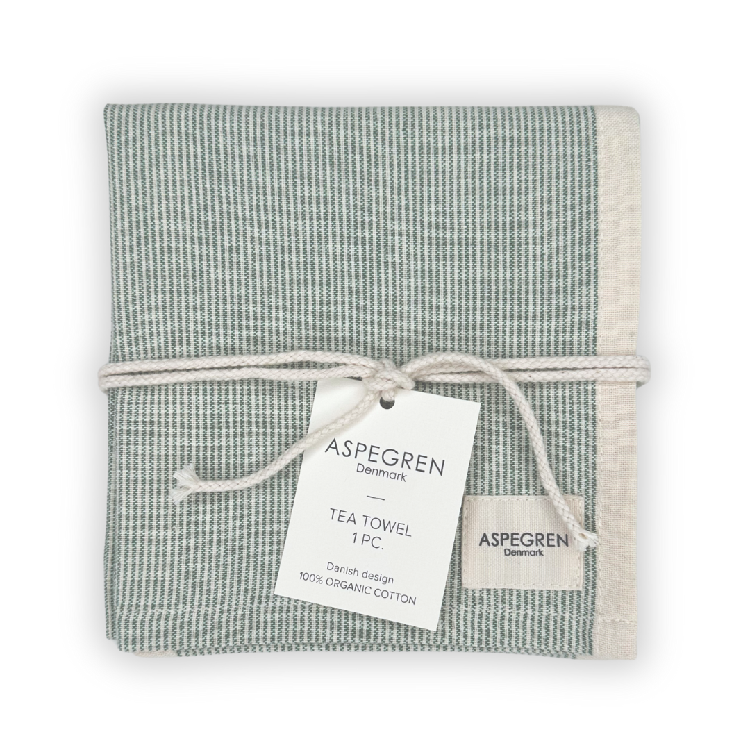 Aspegren Geschenkset Küchentextilien – Spinach & Seagrass