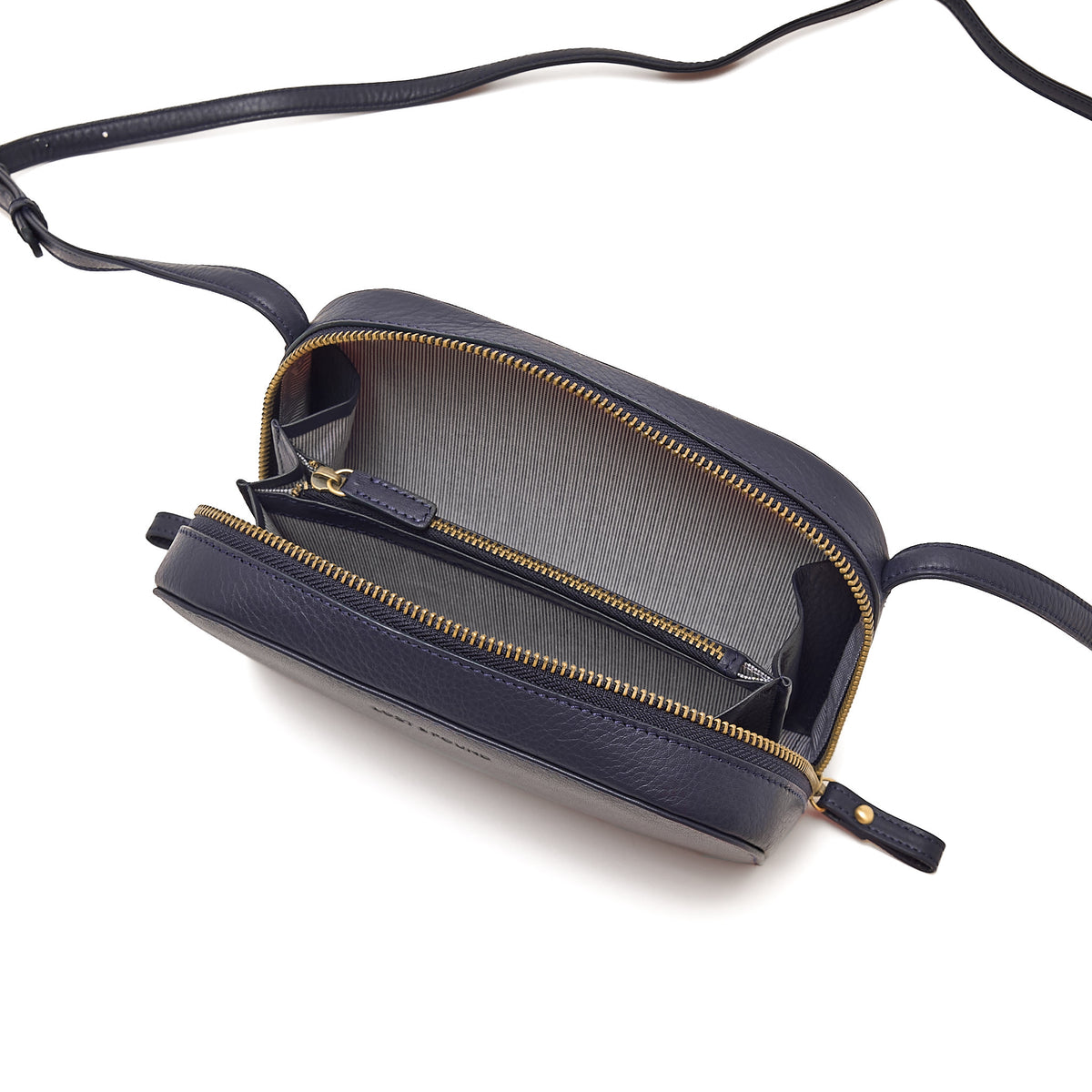 Lost & Found Umhängeportemonnaie Rund Navy