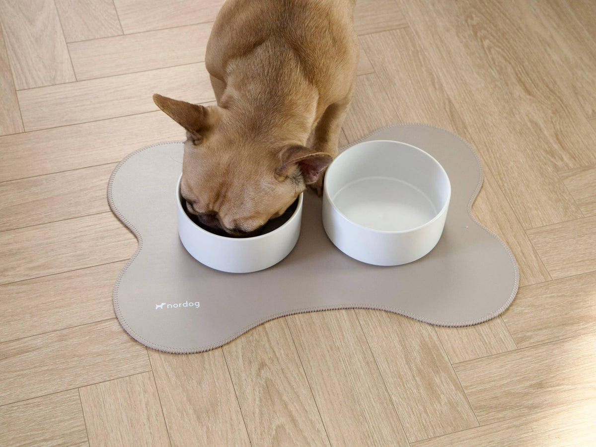 Tischset für Hundenäpfe (Cappuccino)