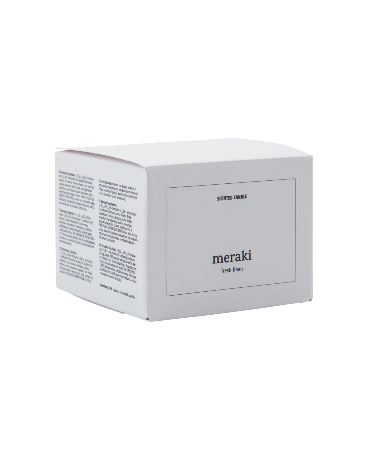 Meraki, Duftkerze "Fresh Linen"