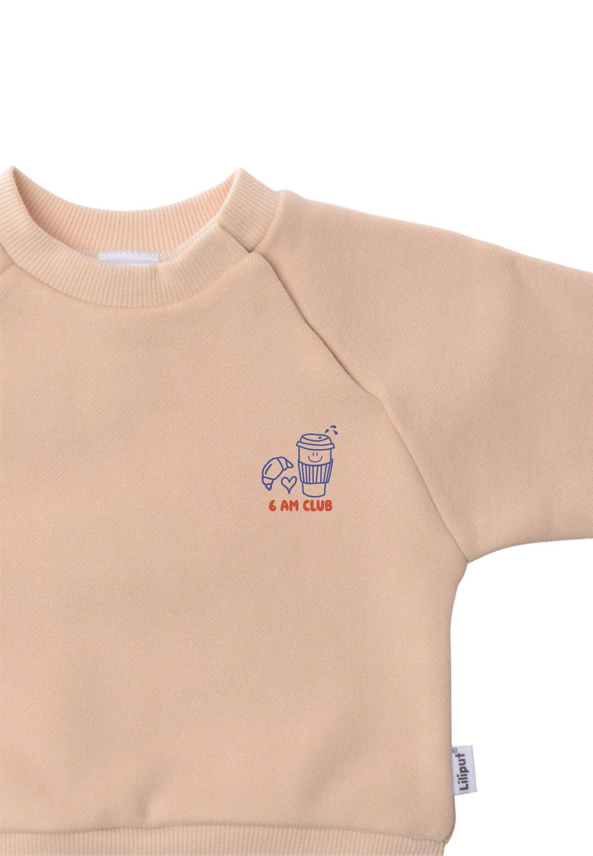 Liliput Cacao before Chaos Sweatshirt beige Mini and Me Edition