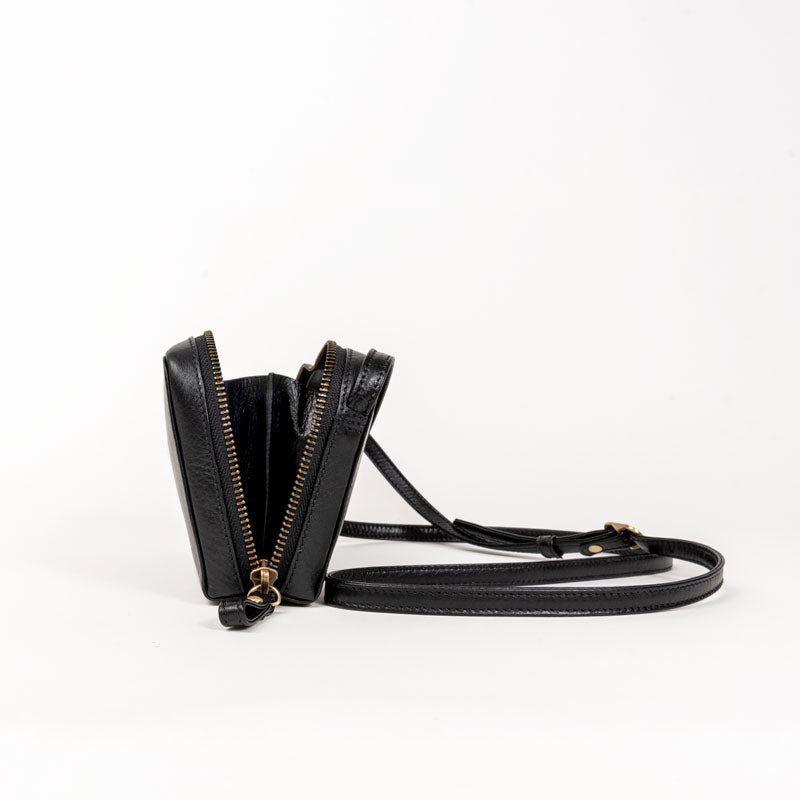 Lost & Found Umhängeportemonnaie Black