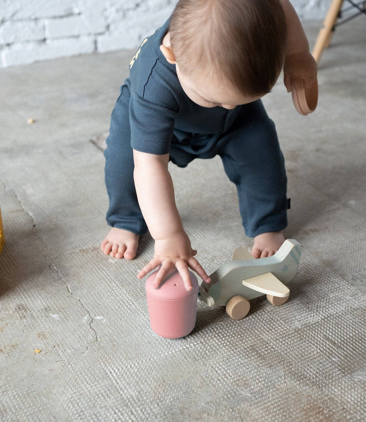 Silikon-Baby-Sippy Cup - Koralle