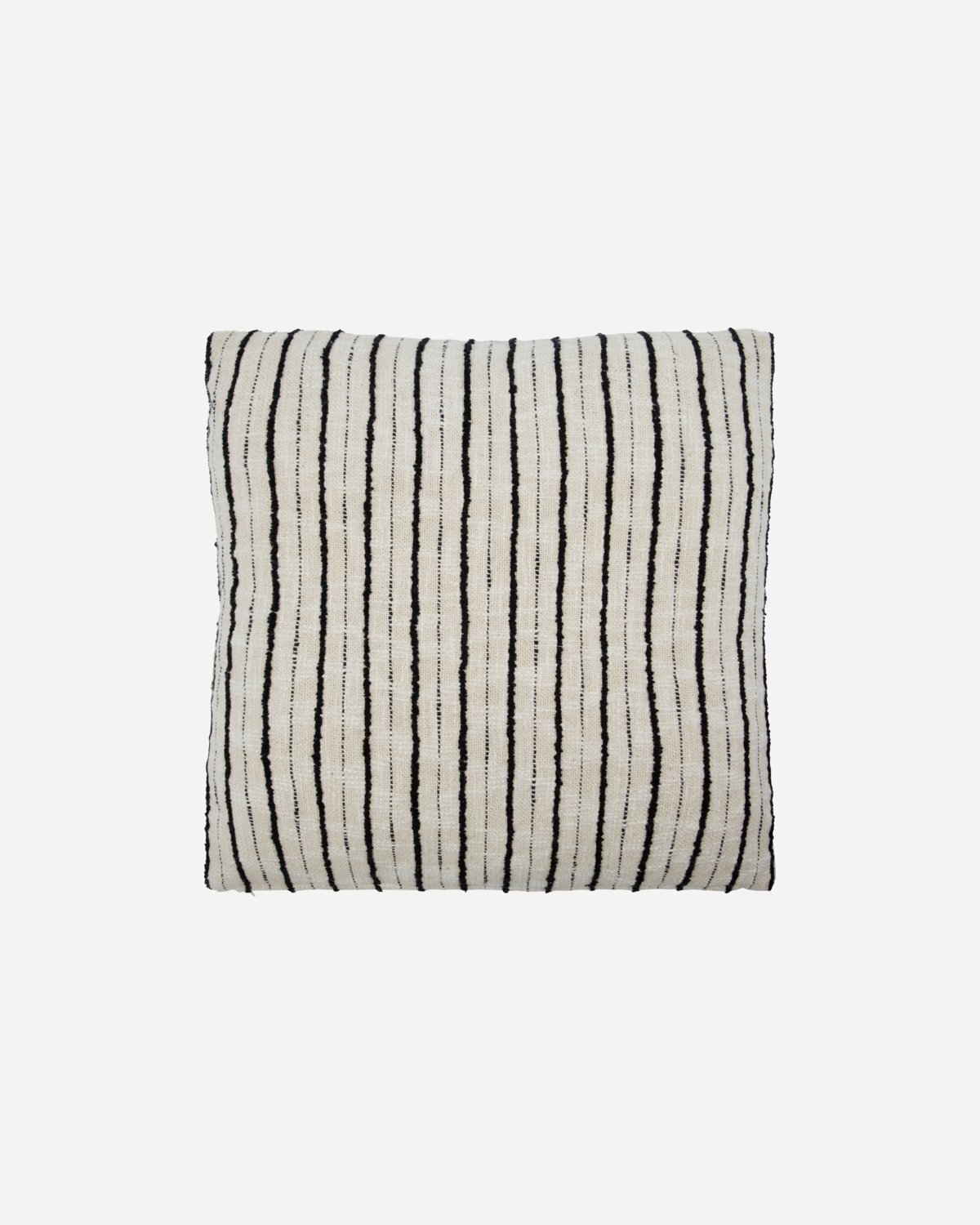 House Doctor - Kissenbezug, HDLines, Schwarz;Off-White