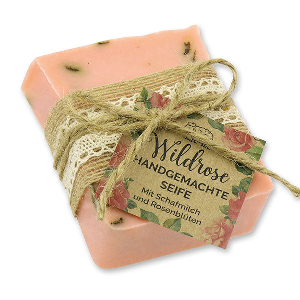 Schafmilchseifen - Wildrose Handgemachte Seife
