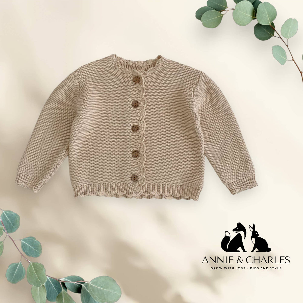 Annie & Charles - Strick Jacke CHIARA