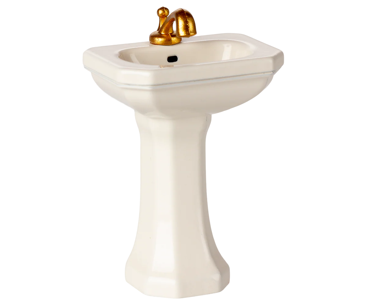 Maileg - Waschbecken, Maus - Creme