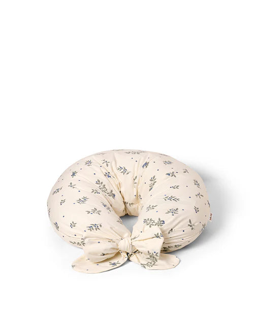Dear April - Stillkissen mit langen Bändern, Blueberries