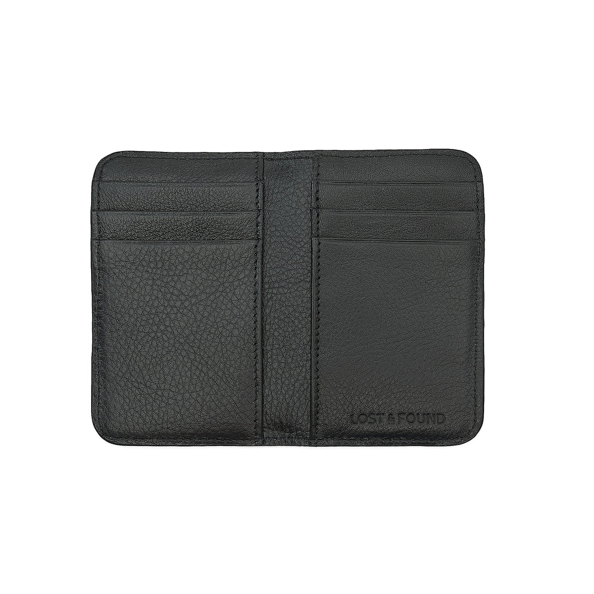 Lost & Found Kartenetui Hochformat Black