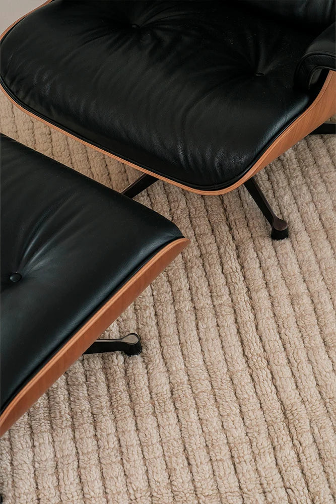 Lorena Canals Woolable Wollteppich Unexpected – Natural, 170 × 240 cm