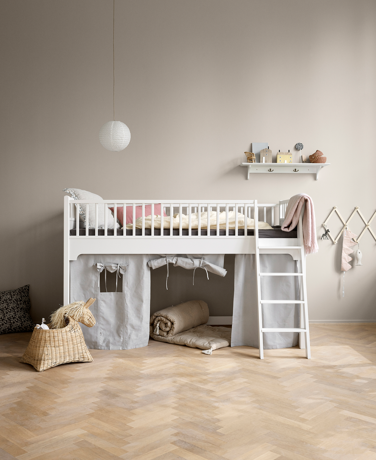 Oliver Furniture Seaside Classic halbhohes Hochbett