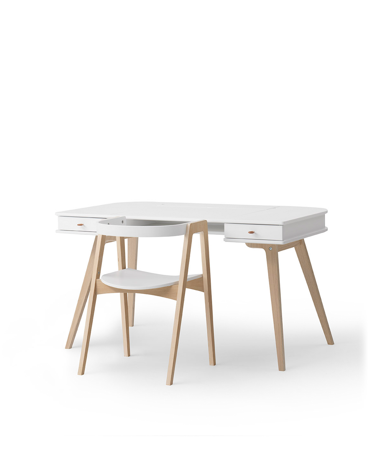 Oliver Furniture Wood Schreibtisch 72,6 cm & Armlehnstuhl