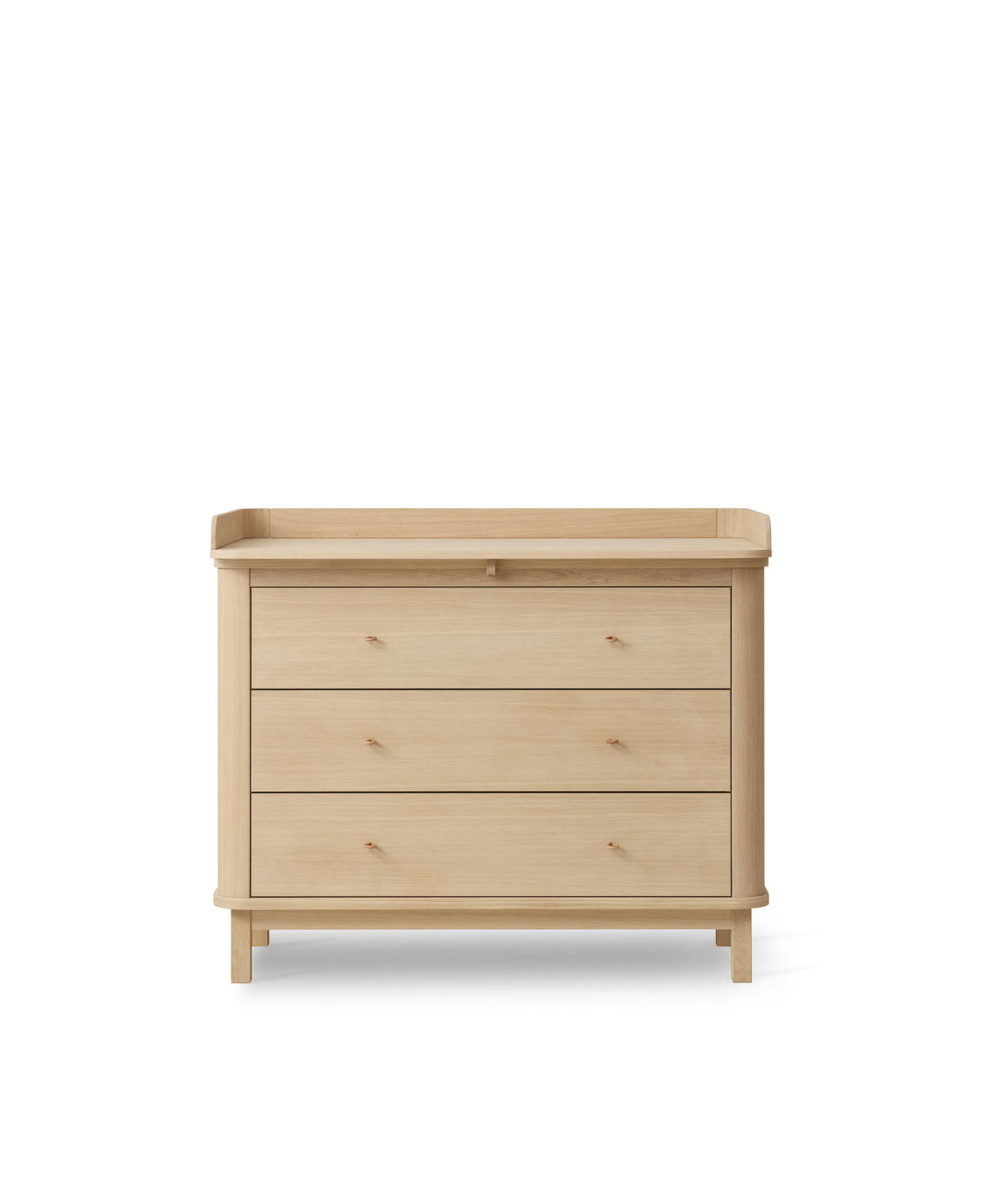 Oliver Furniture Wood Wickelkommode 3 Schubladen, Eiche