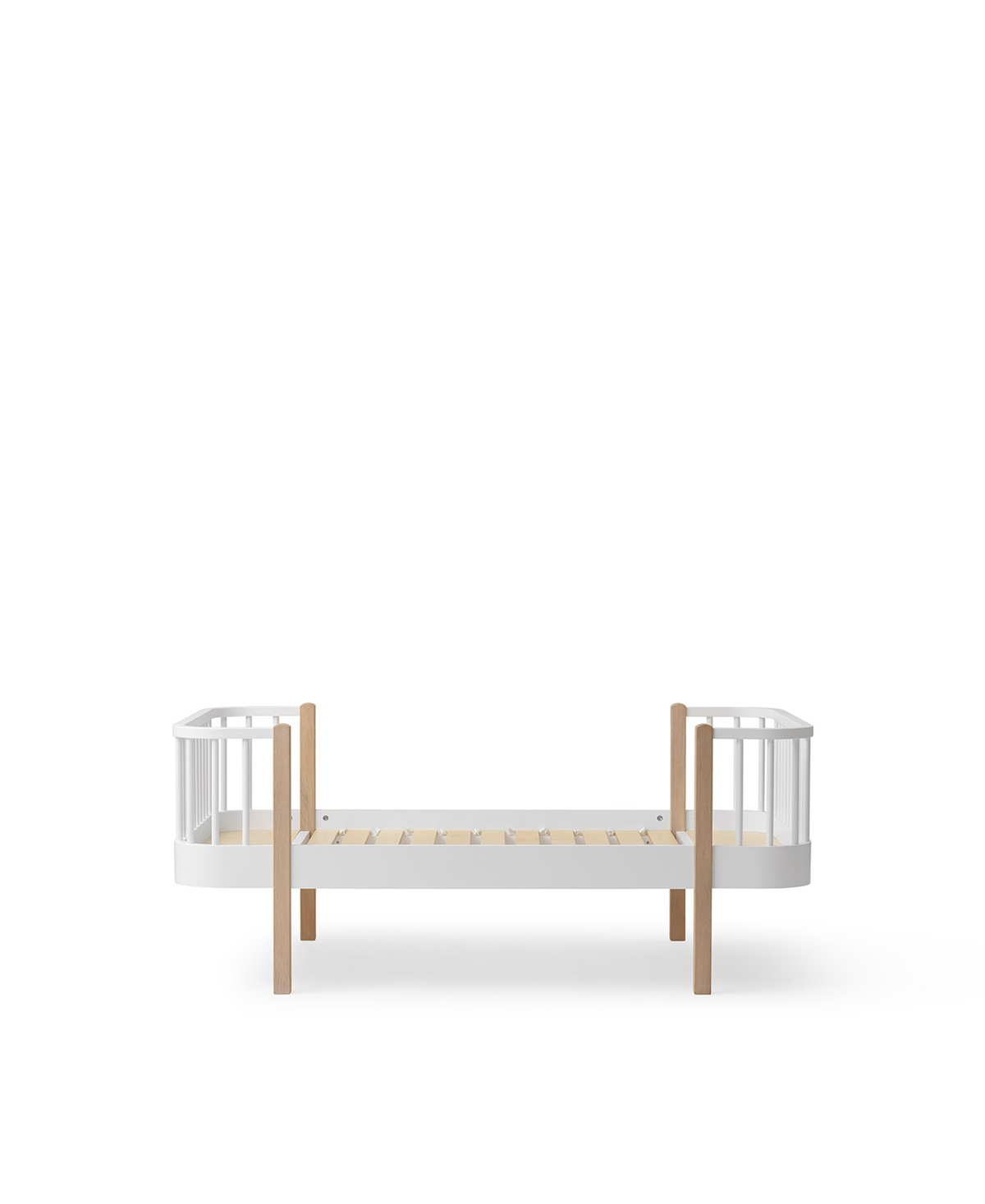 Oliver Furniture Wood Original Juniorbett, Weiss/Eiche