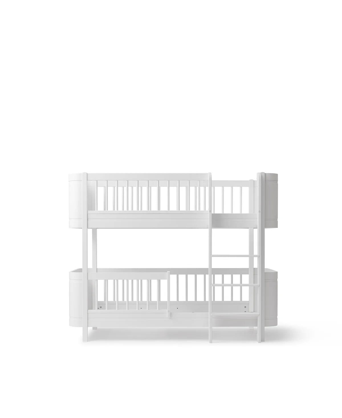 Oliver Furniture Wood Mini+ halbhohes Etagenbett, Weiss