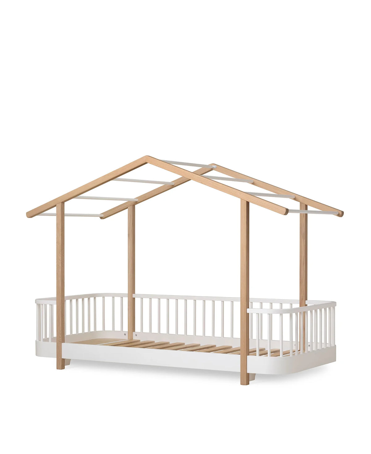 Wood Original Sofa Bed White / Oak
