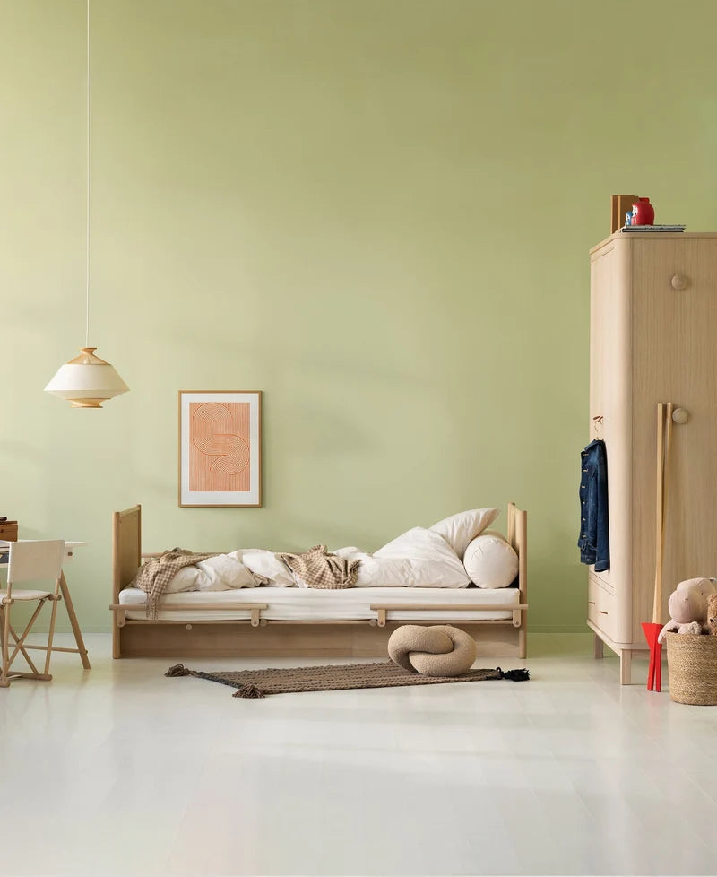 Oliver Furniture Camp Novel Babybett/Bett – Eiche 60 × 120 / 120 × 200 cm