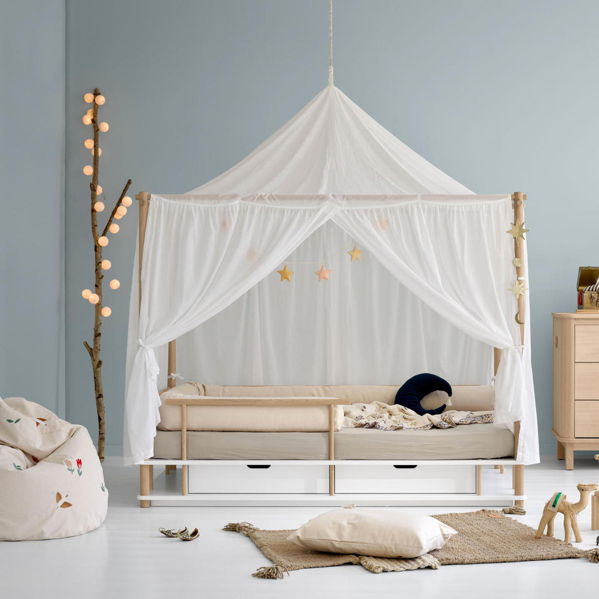 Oliver Furniture Camp Betthimmel Sahara, Weiss