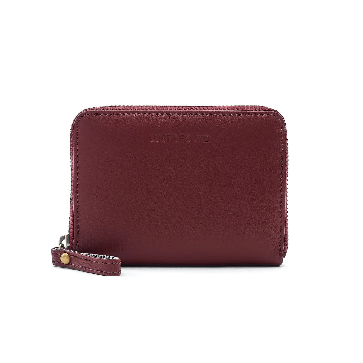 Lost & Found Kleines Reissverschluss Portemonnaie Berry