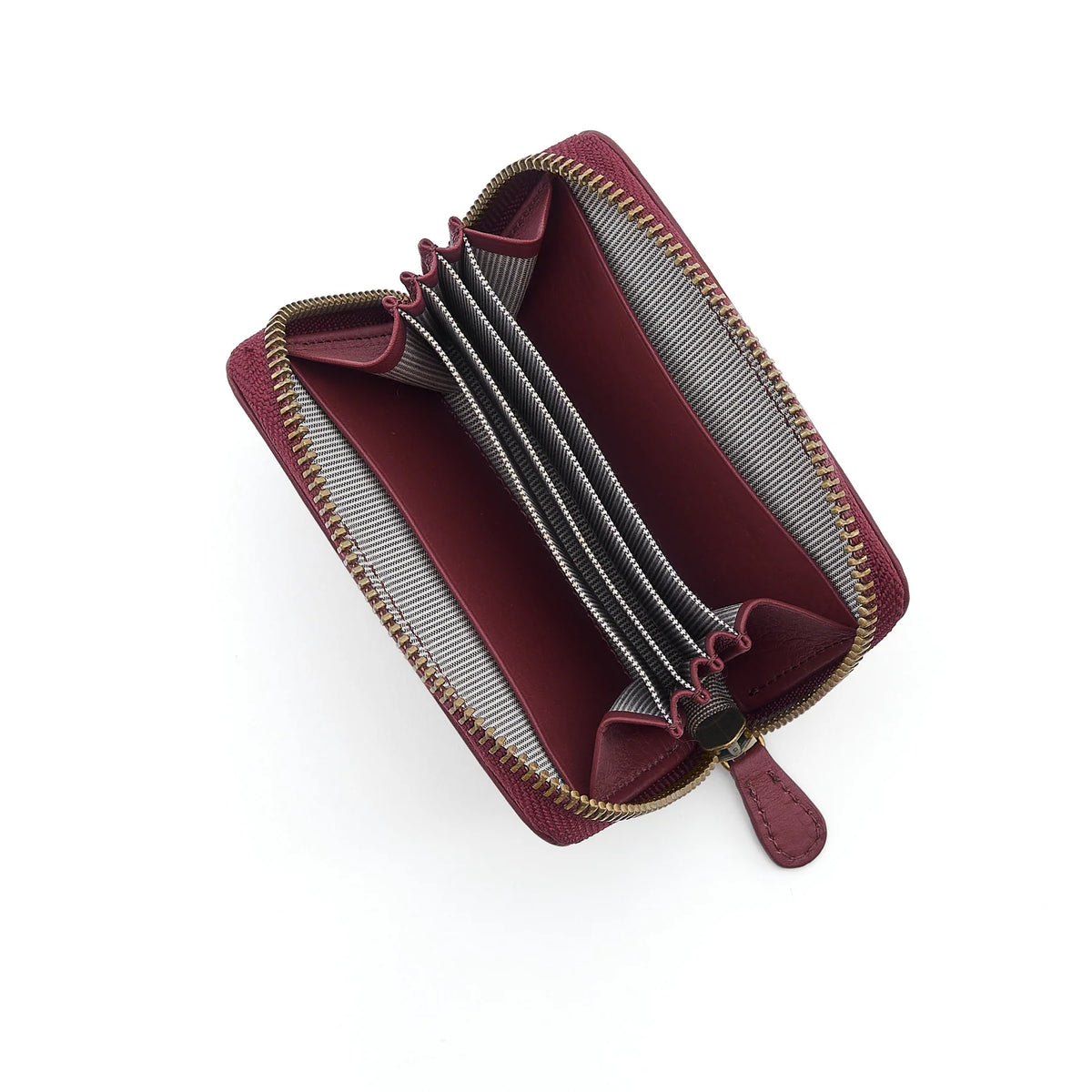 Lost & Found Mini Reissverschluss Portemonnaie Berry