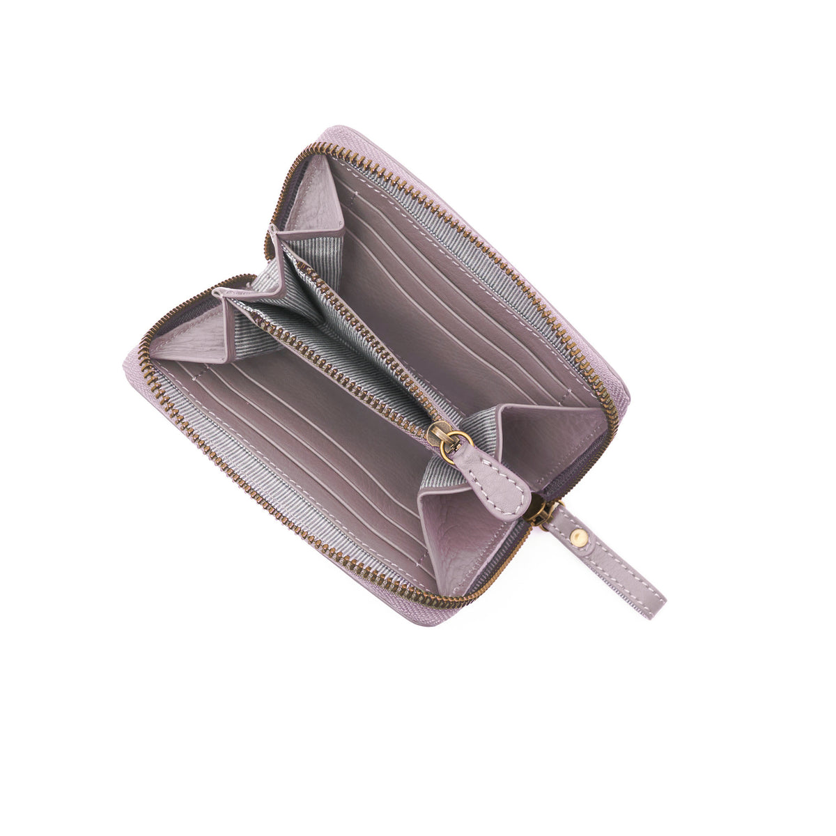 Lost & Found Kleines Reissverschluss Portemonnaie Mauve