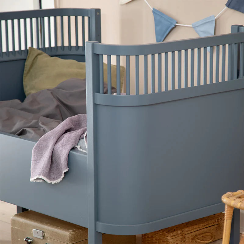 Sebra Bett - Baby- & Junior, Forest Lake Blue