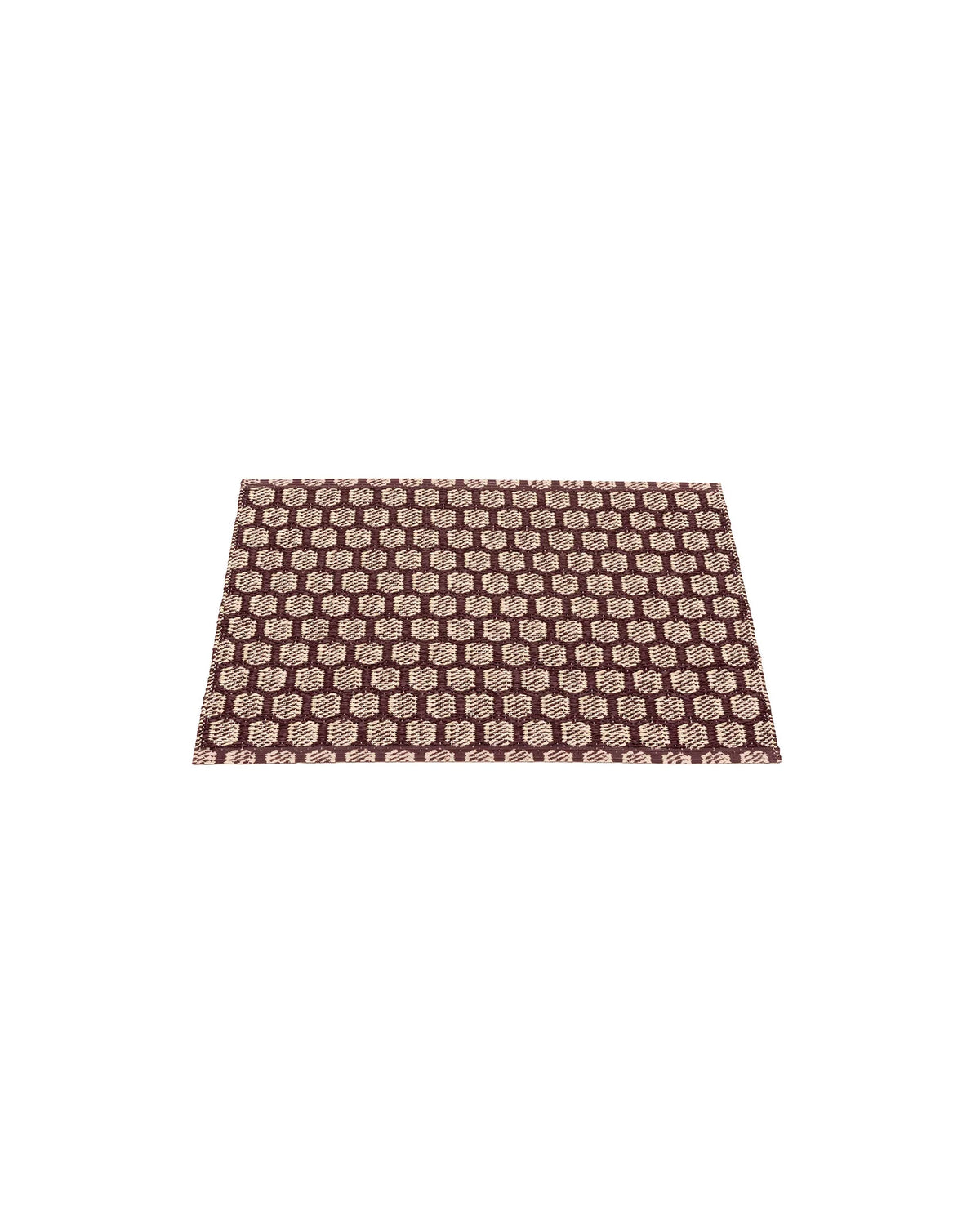Pappelina MIMI Kleiner Teppich – Burgundy 70 × 50 cm