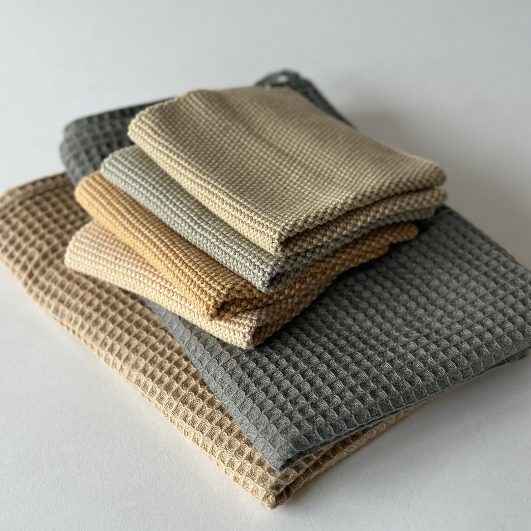 Aspegren - Spüllappen - Gestrickt - Golden Straw