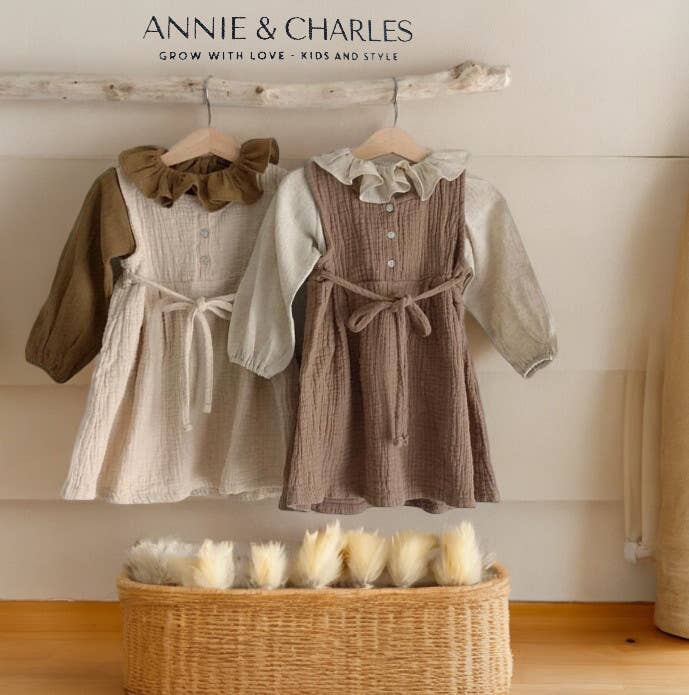 Annie & Charles - Musselin Kleid EBBA