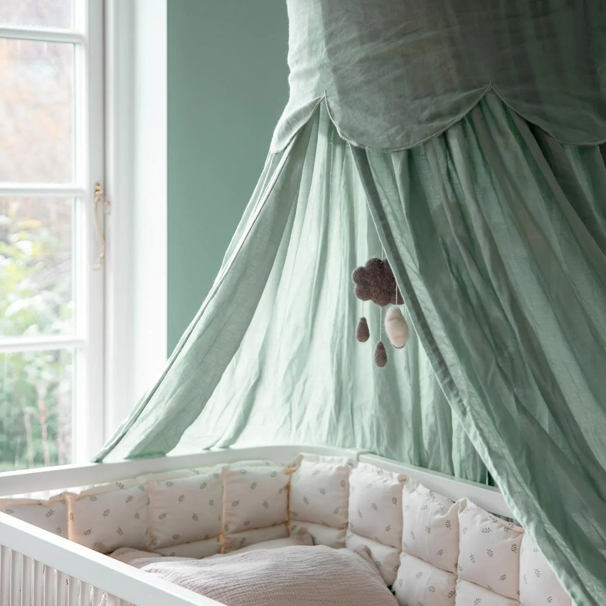 Sebra - Baldachin Cloud Dusty Green