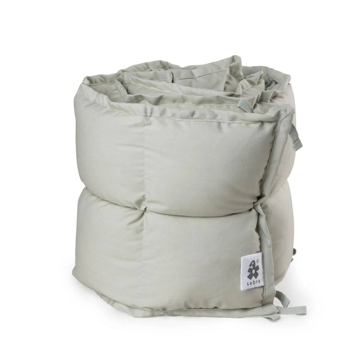 Sebra - Bettnestchen mit Kapokfüllung - Mist Green